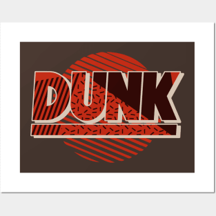 Dunk Sunset Red Panda Sneaker Posters and Art